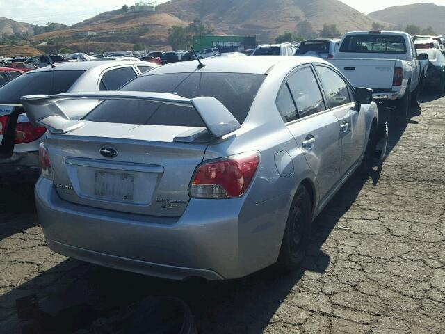 JF1GJAA68DH012849 - 2013 SUBARU IMPREZA BA SILVER photo 4