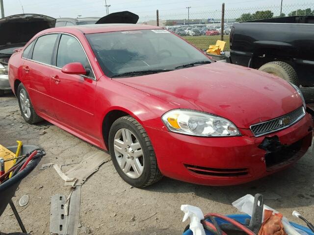 2G1WB5E34C1124424 - 2012 CHEVROLET IMPALA RED photo 1