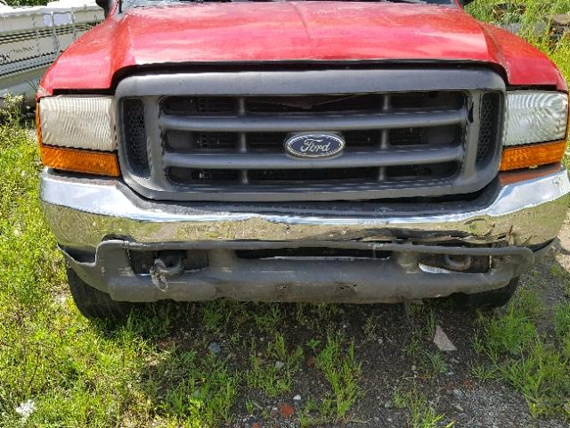1FDXF46F6XED92605 - 1999 FORD F450 SUPER RED photo 9