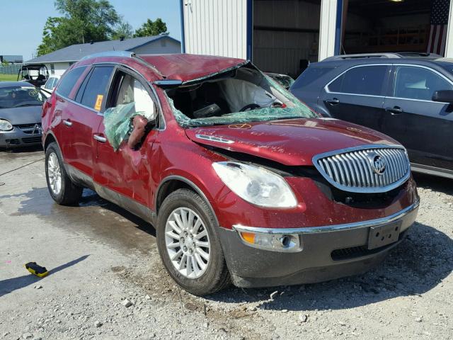5GAER23758J171706 - 2008 BUICK ENCLAVE CX RED photo 1