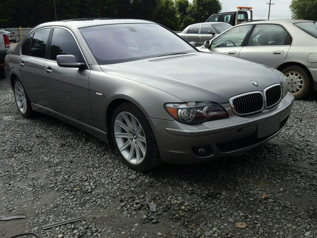 WBAHL83596DT02353 - 2006 BMW 750 I GRAY photo 1