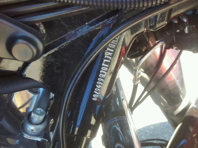 1HD1KEL10EB665670 - 2014 HARLEY-DAVIDSON FLHTK ELEC 栗色 照片 10