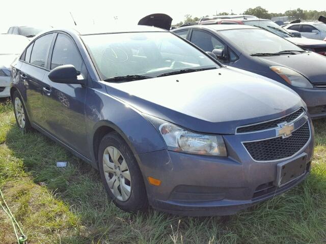 1G1PA5SH1E7322472 - 2014 CHEVROLET CRUZE BLUE photo 1