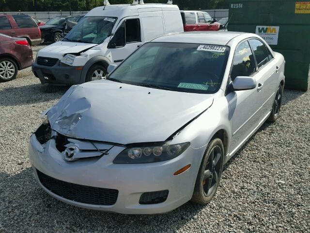 1YVHP80C675M33367 - 2007 MAZDA 6 I SILVER photo 2