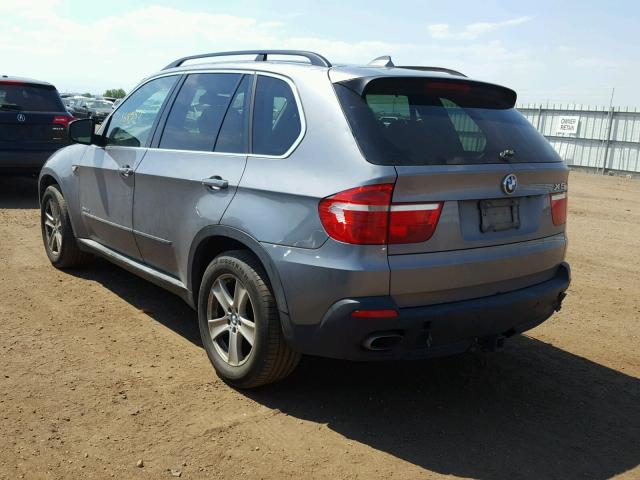 5UXFE835X9L170281 - 2009 BMW X5 XDRIVE4 GRAY photo 3