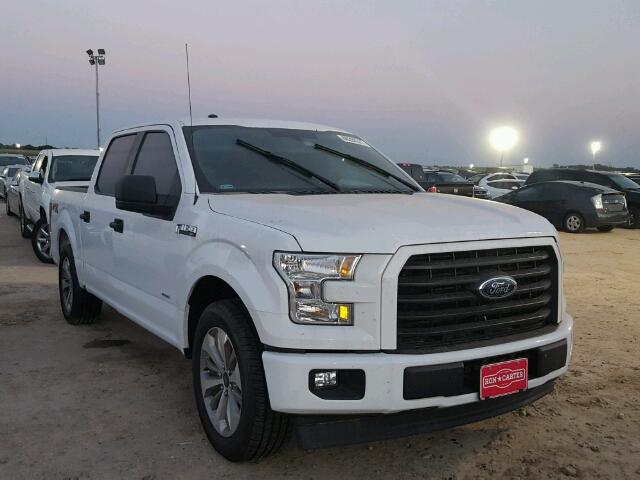 1FTEW1CP8HKD07726 - 2017 FORD F150 WHITE photo 1
