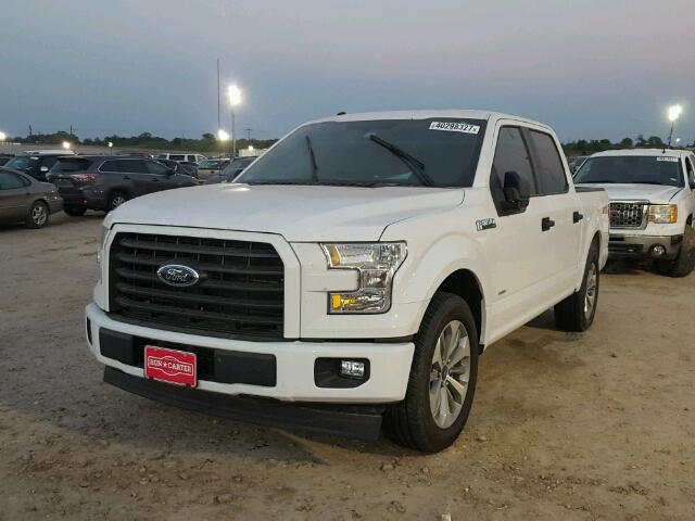 1FTEW1CP8HKD07726 - 2017 FORD F150 WHITE photo 2