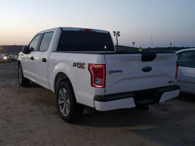 1FTEW1CP8HKD07726 - 2017 FORD F150 WHITE photo 3