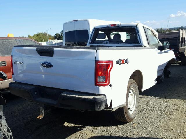 1FTMF1EF3HKC13611 - 2017 FORD F150 WHITE photo 4