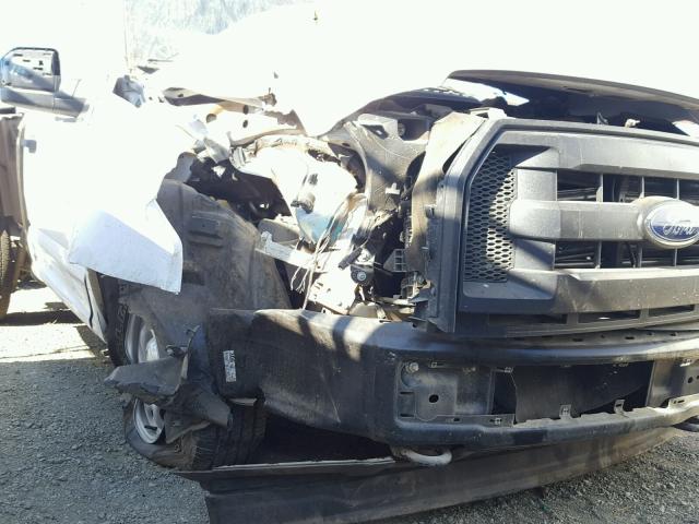 1FTMF1EF3HKC13611 - 2017 FORD F150 WHITE photo 9