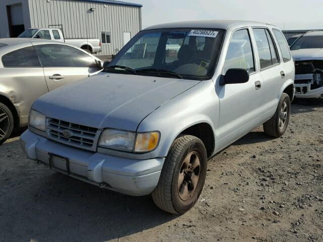 KNDJA723XV5531444 - 1997 KIA SPORTAGE SILVER photo 2