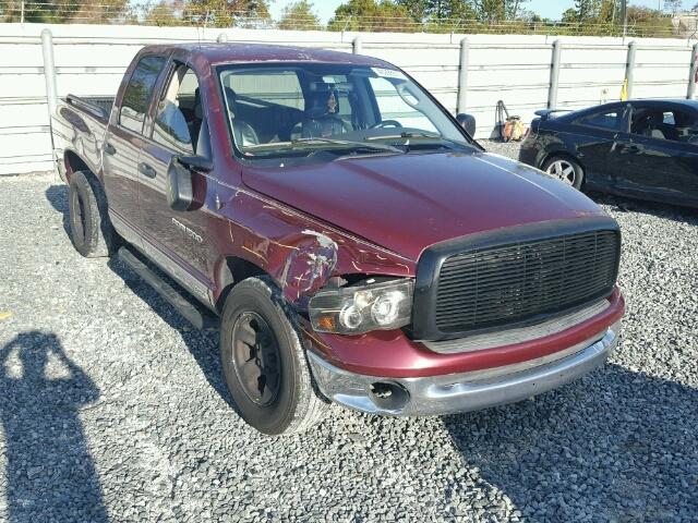 1D7HA18N43S154439 - 2003 DODGE RAM 1500 S RED photo 1