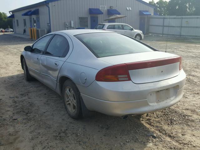 2B3HD56J21H511910 - 2001 DODGE INTREPID E SILVER photo 3