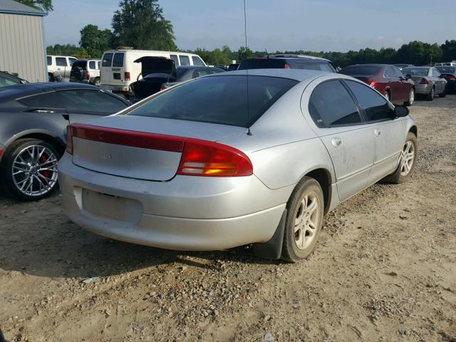 2B3HD56J21H511910 - 2001 DODGE INTREPID E SILVER photo 4