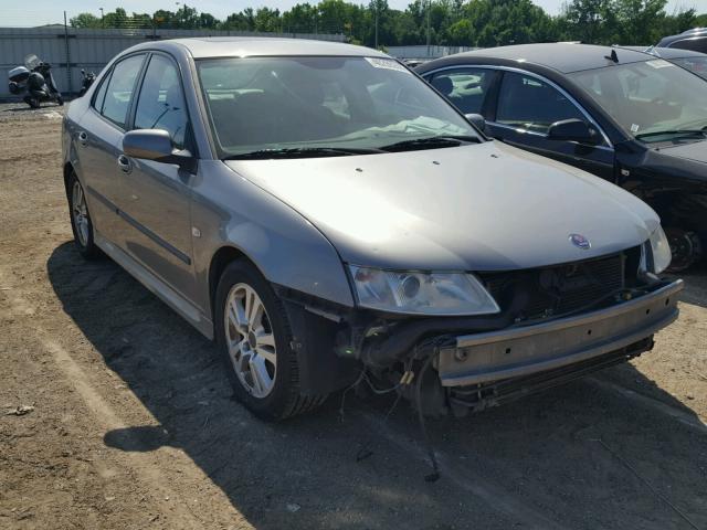 YS3FD49Y661033482 - 2006 SAAB 9-3 BASE GRAY photo 1