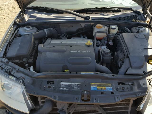 YS3FD49Y661033482 - 2006 SAAB 9-3 BASE GRAY photo 7