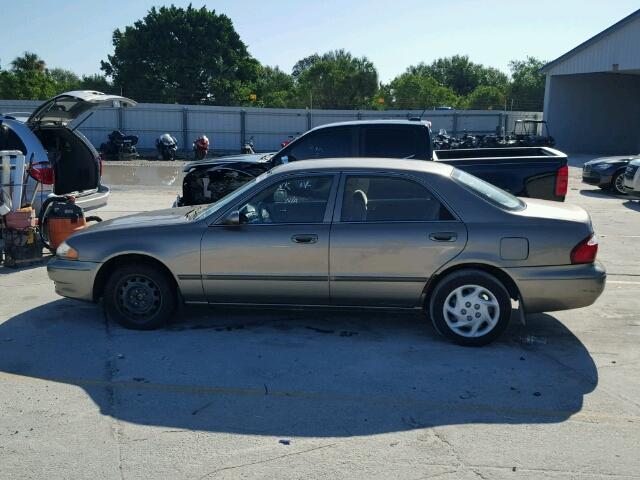 1YVGF22C3Y5146627 - 2000 MAZDA 626 ES/LX BEIGE photo 9