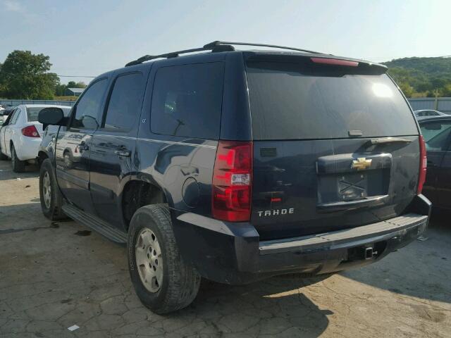 1GNFC13J17R104666 - 2007 CHEVROLET TAHOE C150 BLUE photo 3