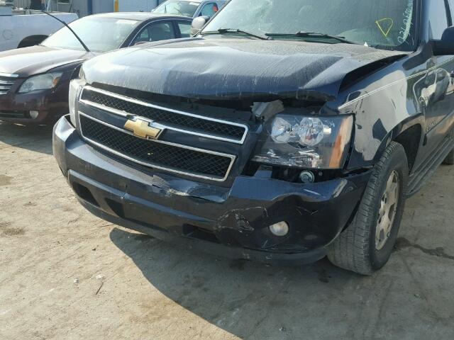 1GNFC13J17R104666 - 2007 CHEVROLET TAHOE C150 BLUE photo 9