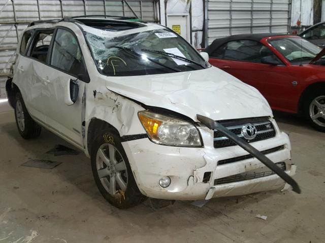 JTMBK31V075019224 - 2007 TOYOTA RAV4 LIMIT WHITE photo 1