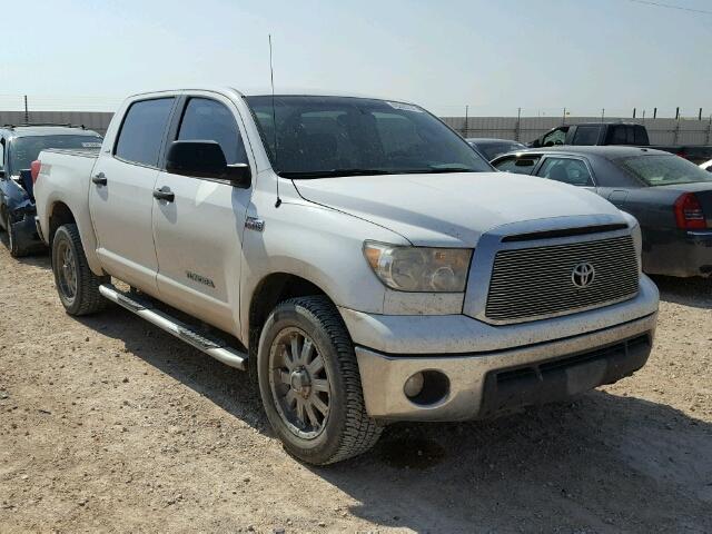 5TFEY5F14CX129057 - 2012 TOYOTA TUNDRA WHITE photo 1