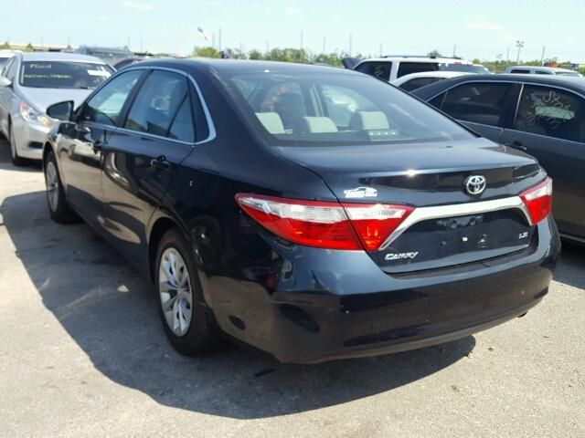 4T4BF1FK3GR571248 - 2016 TOYOTA CAMRY LE 黑色 照片 3