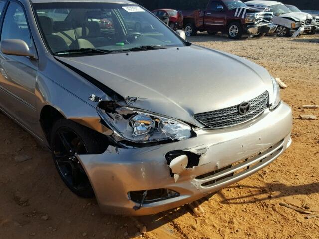 4T1BE32K63U181186 - 2003 TOYOTA CAMRY LE ოქროსფერი ფოტო 9