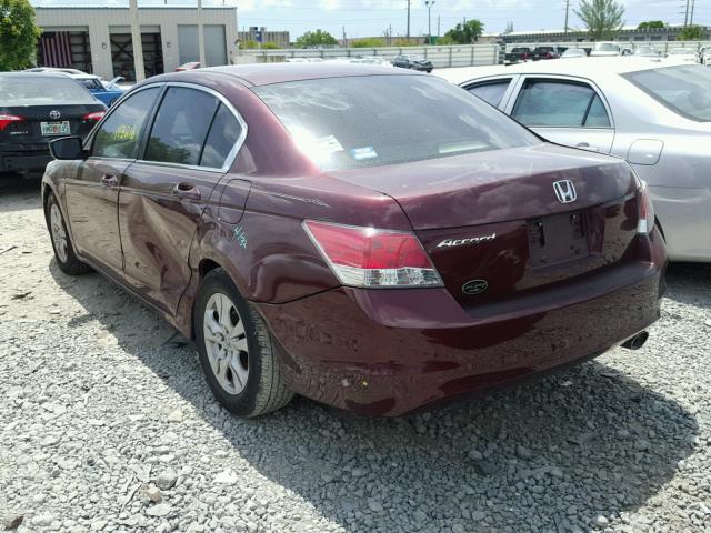 1HGCP2F42AA119552 - 2010 HONDA ACCORD LXP RED photo 3