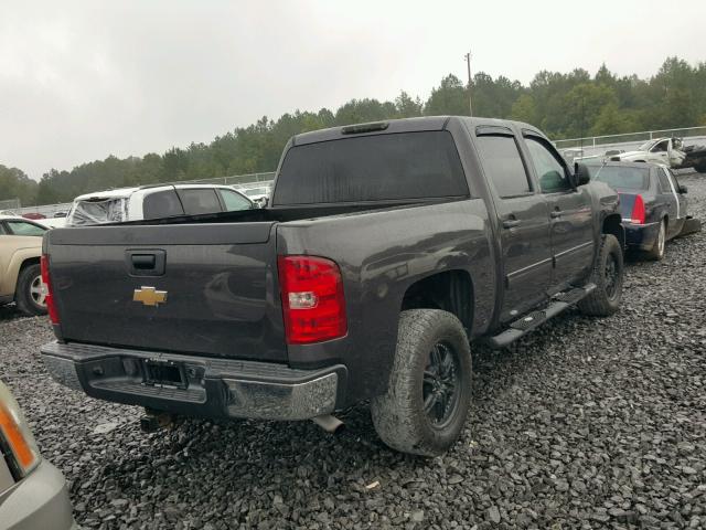 3GCRKSE31AG147845 - 2010 CHEVROLET SILVERADO CHARCOAL photo 4