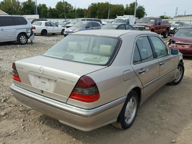 WDBHA24G6XA754624 - 1999 MERCEDES-BENZ C230 TAN photo 4