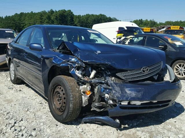 4T1BE32KX3U204193 - 2003 TOYOTA CAMRY LE ლურჯი ფოტო 1