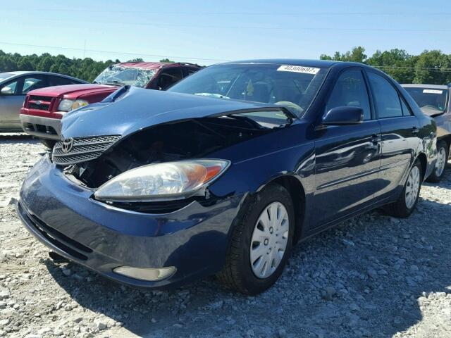 4T1BE32KX3U204193 - 2003 TOYOTA CAMRY LE ლურჯი ფოტო 2