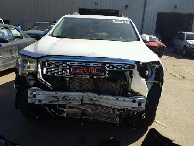 1GKKNXLS1HZ210618 - 2017 GMC ACADIA WHITE photo 9