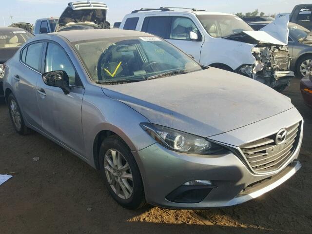 3MZBM1V75EM100380 - 2014 MAZDA 3 SILVER photo 1