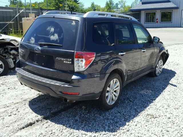 JF2SHAGC6BH744862 - 2011 SUBARU FORESTER T GRAY photo 4