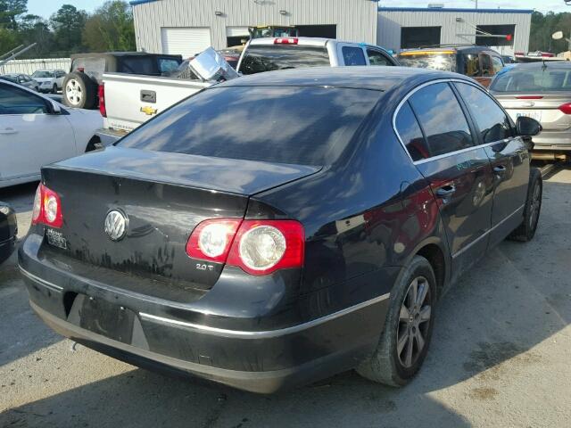 WVWAK73C26P188954 - 2006 VOLKSWAGEN PASSAT 2.0 BLACK photo 4