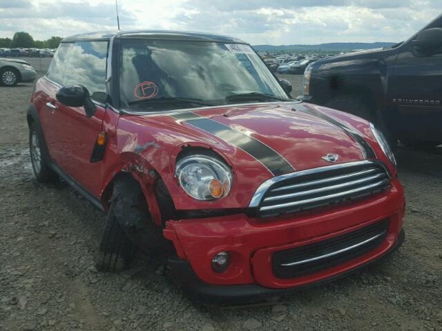 WMWSU3C51CT257657 - 2012 MINI COOPER RED photo 1