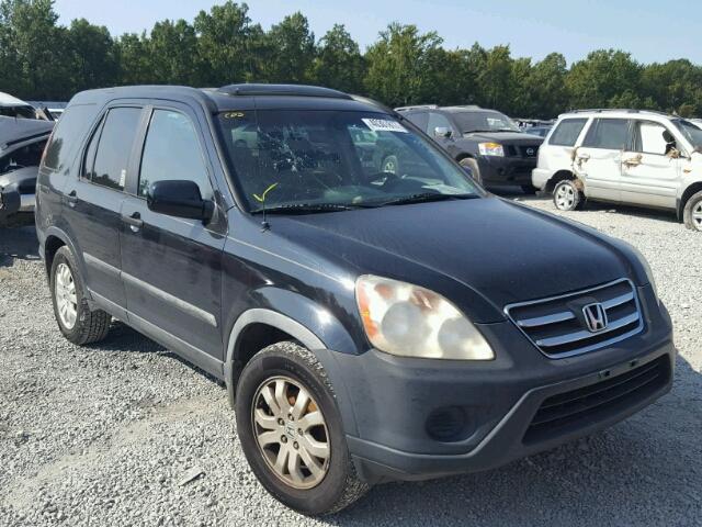 SHSRD78856U420919 - 2006 HONDA CR-V BLACK photo 1