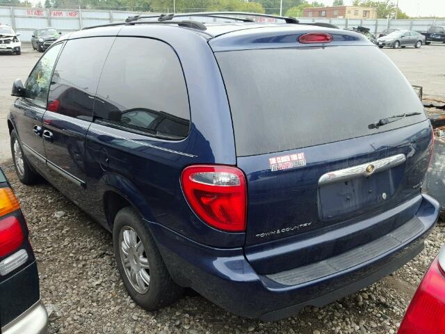 2A4GP54L86R766482 - 2006 CHRYSLER TOWN & COU BLUE photo 3