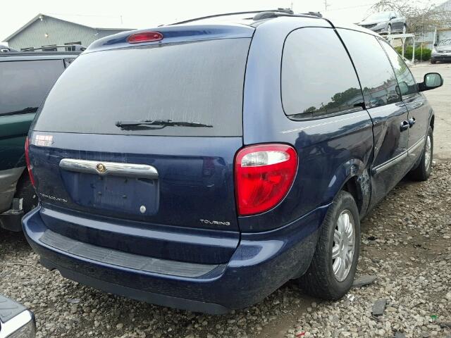 2A4GP54L86R766482 - 2006 CHRYSLER TOWN & COU BLUE photo 4