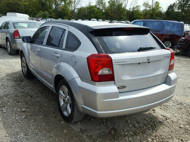 1B3CB4HA4AD647735 - 2010 DODGE CALIBER SX SILVER photo 3