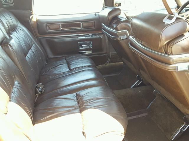 6B69S5Q184803 - 1975 CADILLAC FLEETWOOD BROWN photo 6