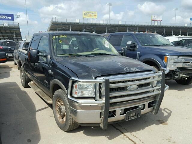 1FTSW20P16ED55464 - 2006 FORD F250 BLACK photo 1