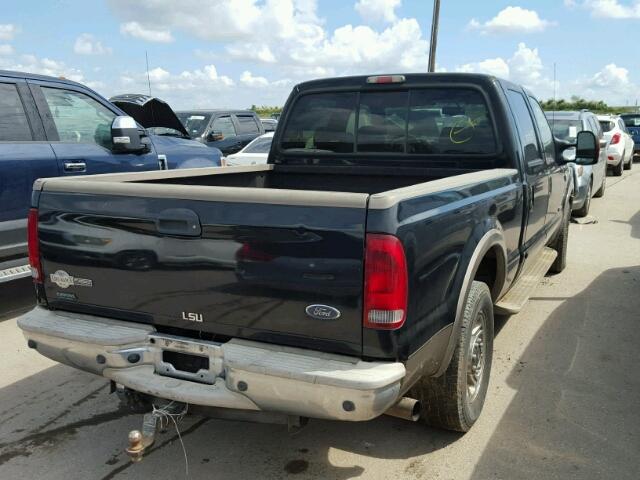 1FTSW20P16ED55464 - 2006 FORD F250 BLACK photo 4