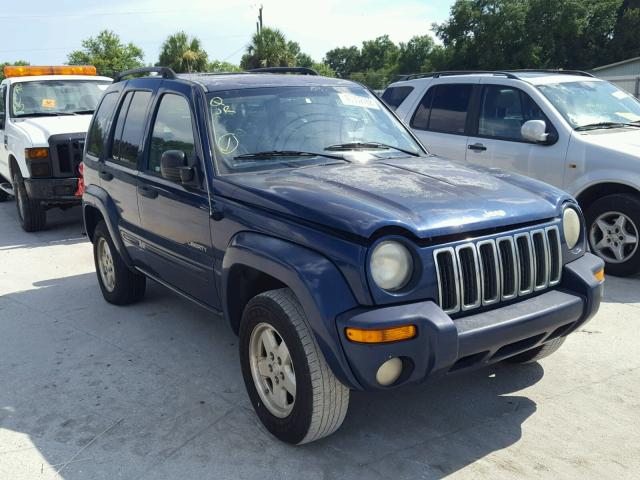 1J4GK58K54W162487 - 2004 JEEP LIBERTY LI BLUE photo 1