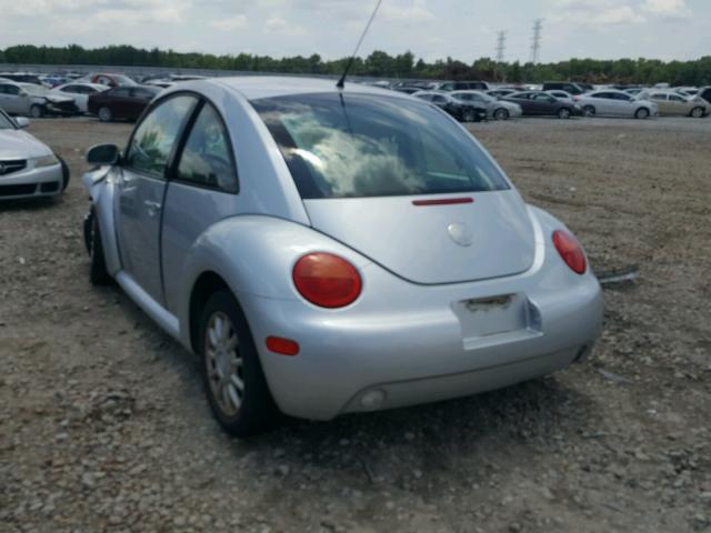 3VWCK31C74M408352 - 2004 VOLKSWAGEN NEW BEETLE 银色 照片 3