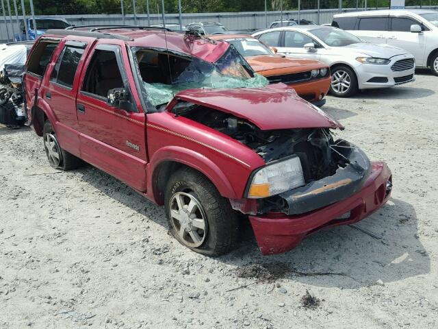 1GHDT13W8X2702137 - 1999 OLDSMOBILE BRAVADA MAROON photo 1