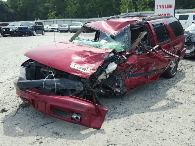 1GHDT13W8X2702137 - 1999 OLDSMOBILE BRAVADA MAROON photo 2