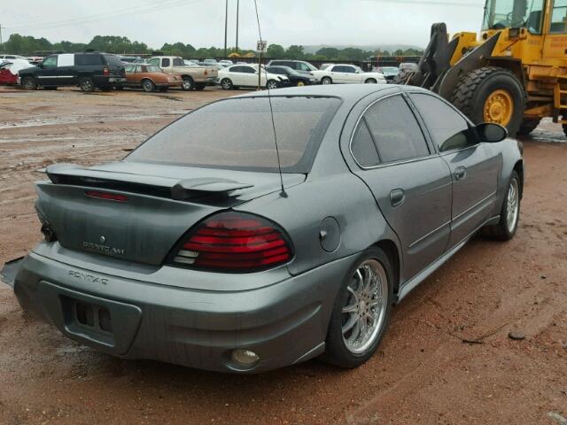 1G2NE52E55M199208 - 2005 PONTIAC GRAND AM S GRAY photo 4