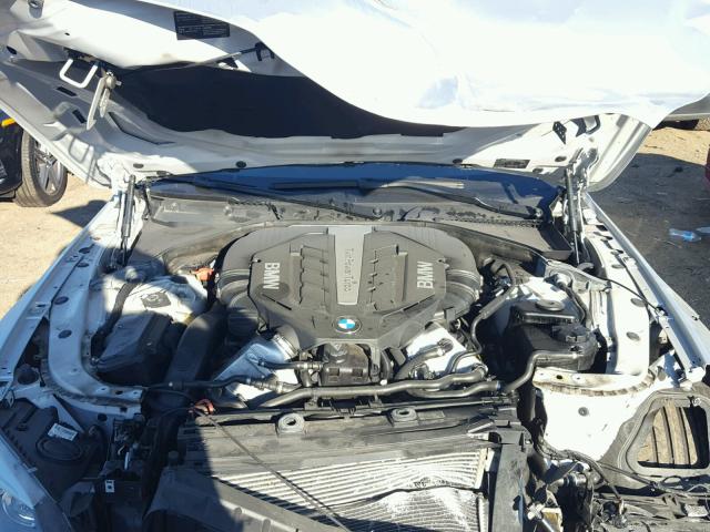 WBALZ5C58CDX64597 - 2012 BMW 650 XI SILVER photo 7